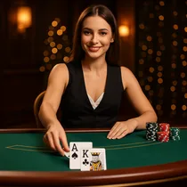 LaraBet - Live Blackjack - Dealer Reali