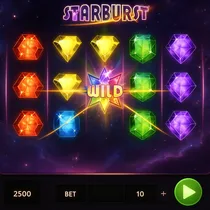 LaraBet - Slot Starburst - NetEnt