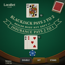 LaraBet - Blackjack - Classic Table Game